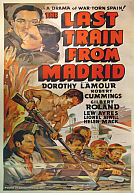 Last Train from Madrid poster