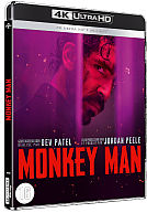 Monkey Man 4K UHD + Blu-ray