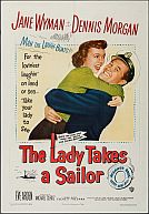 The Lady Takes a Sailor poster