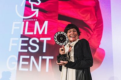 Actrice Geraldine Chaplin krijgt Joseph Plateau Honorary Award in Gent