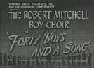 Forty Boys and a Song