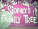 Sidney's Family Tree